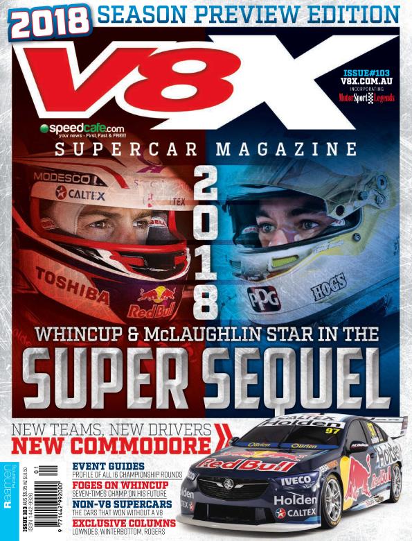 Журнал V8X Supercar issue 103 2018